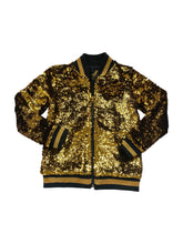 Sequin Jacket Black and Gold Youth Classic