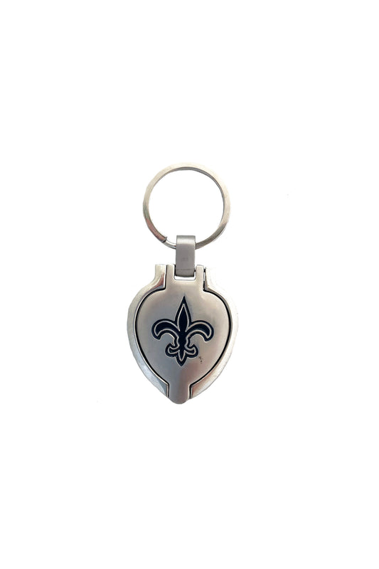Porte-clé médaillon Fleur de Lys