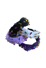 Headband with Jewels - Lavender