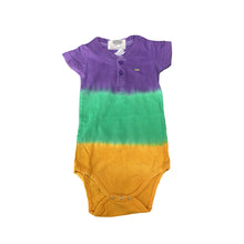 Tie Dye Stripe Infant Onesie Short Sleeve