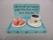 Cafe Au Lait Coffee and Beignets Magnet