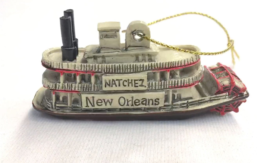 New Orleans Steamboat Ornament