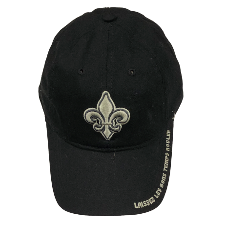 Adult Embroidered Fleur de Lis Cap - Available in Black or Green