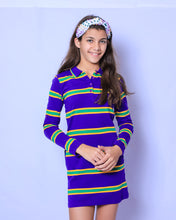 Purple Infinity Junior Dress