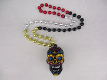 Sugar Skull Day of the Dead Bead (Multiple Colors)