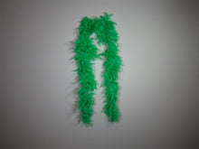 Bright Green Solid Color Feather Boas