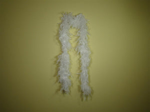 White Solid Color Feather Boas