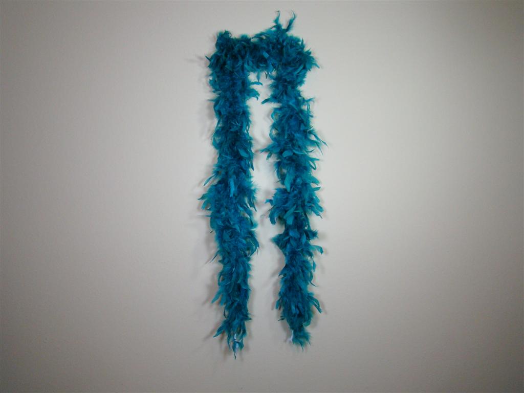 Ocean Blue Solid Color Feather Boas
