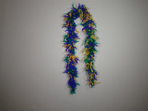 Mardi Gras Feathered Boa