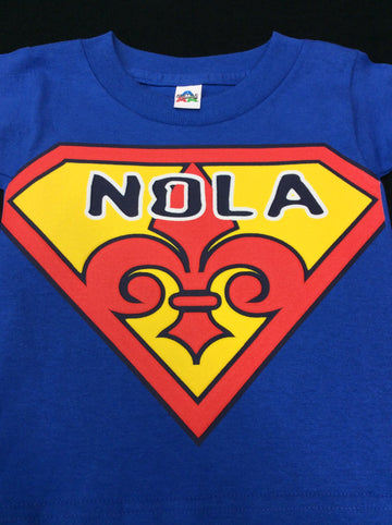 T-shirt NOLA Super-héros pour enfants