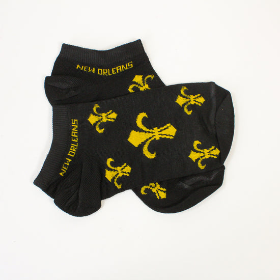 Fleur de Lis Socks