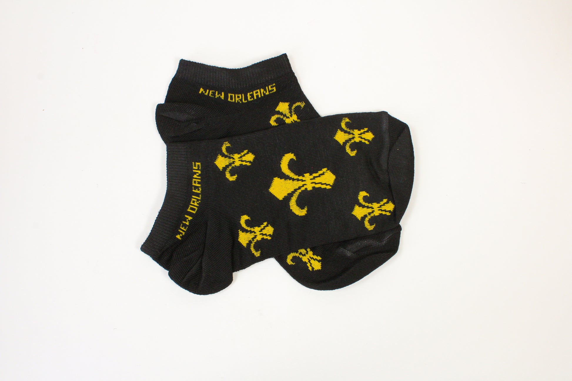 Fleur de Lis Socks