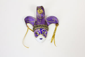 mardi Gras mask magnet, Mardi Gras decorations, Mardi Gras jester mask  magnet