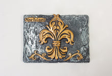 Fleur de Lis Slate Magnet