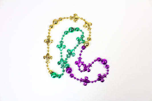 Colliers de perles Fleur de Lys - 7 combinaisons de couleurs