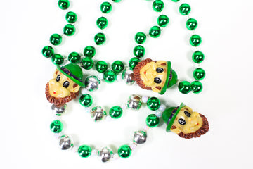 Leprechaun Heads Trio Bead