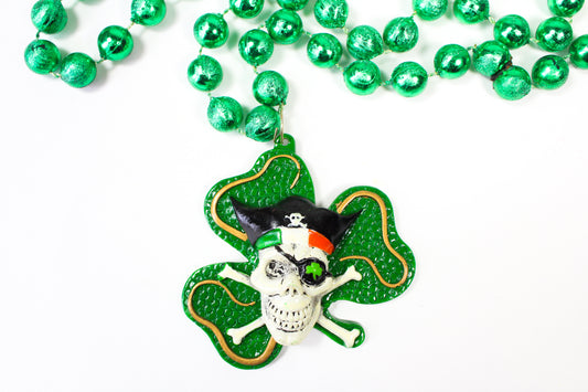 Pirate Four Leaf Clover Bead