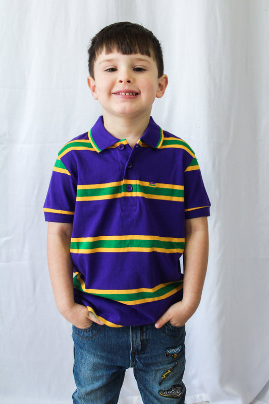 Purple Infinity Youth Short Sleeve