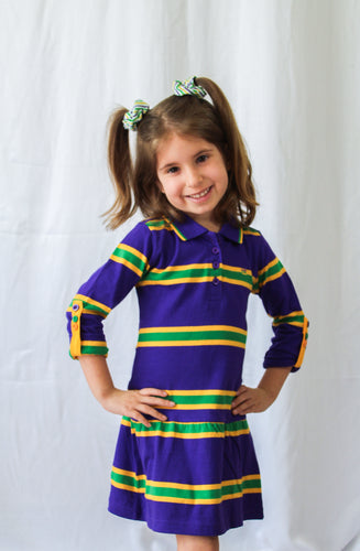 Purple Infinity Youth Dress