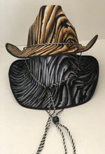 Zebra Print Cowboy Hat