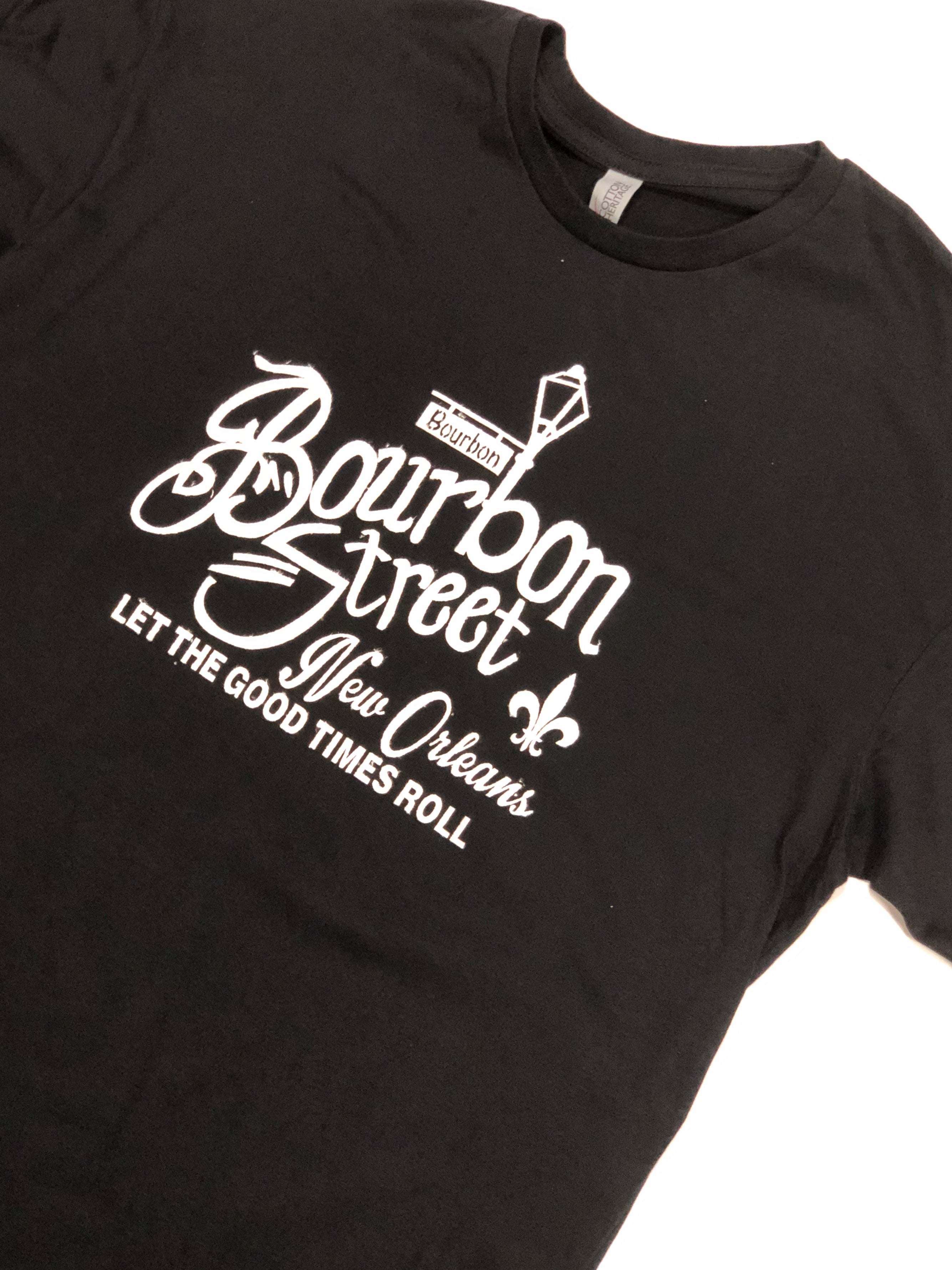 ヴィンテージワッペン Bourbon Street New Orleans Bourbon Street New Orleans T-Shirt - Mardi Gras Creations
