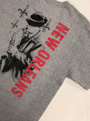 Camiseta de saxofonista