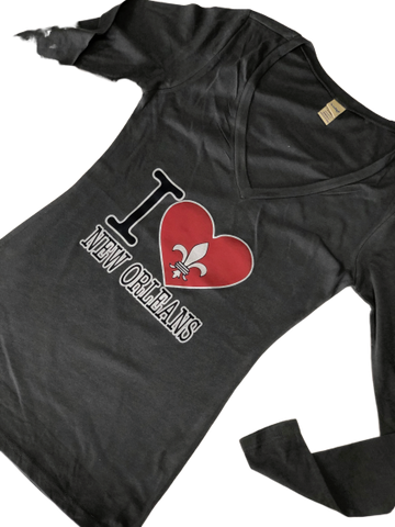 Camiseta I Love New Orleans