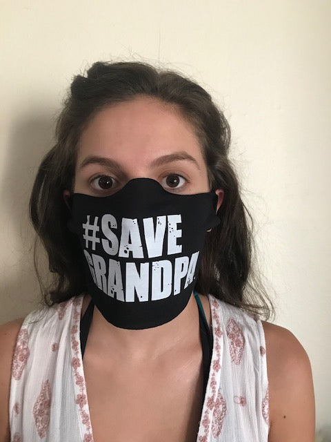 #SAVEGRANDPA Face Mask