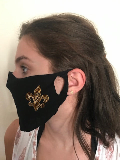 Masque facial Fleur de Lys or