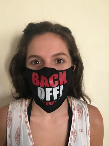 Masque de protection « Ne t'approche pas »