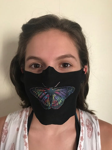 Mascarilla de mariposa