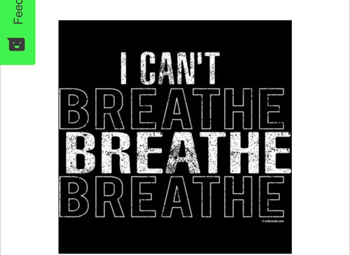 BLM I Can't Breathe T-Shirt