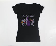 Jazz Band with Music Notes Rhinestone