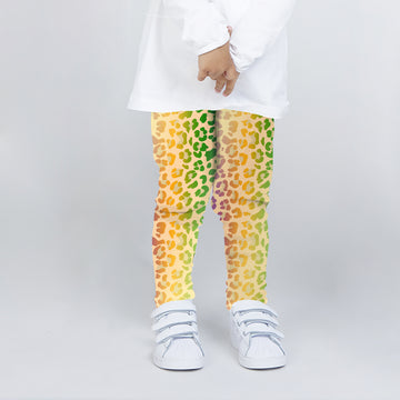 Leggings de elastano para jóvenes - Leopardo