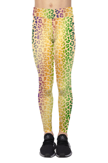 Mallas de licra júnior - Estampado de leopardo
