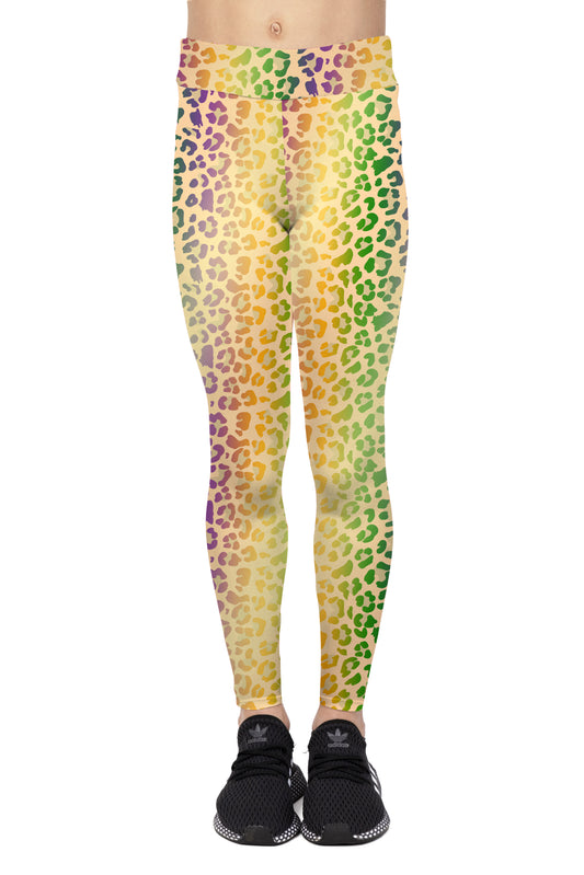 Mallas de licra júnior - Estampado de leopardo