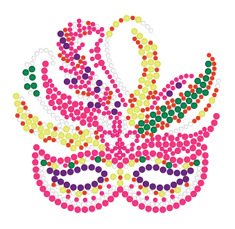 Mardi Gras Rhinestone Mask T-Shirt with Pink Accents
