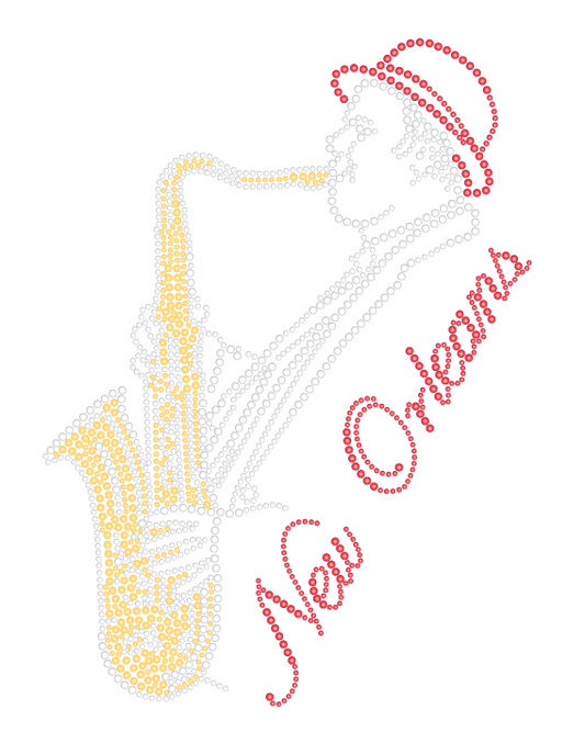 Saxophone solo player