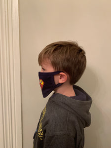 NOLA Superman Kids Face Mask