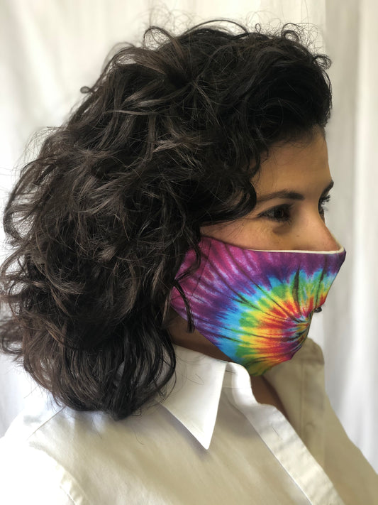 Mascarilla Tie Dye Arcoíris