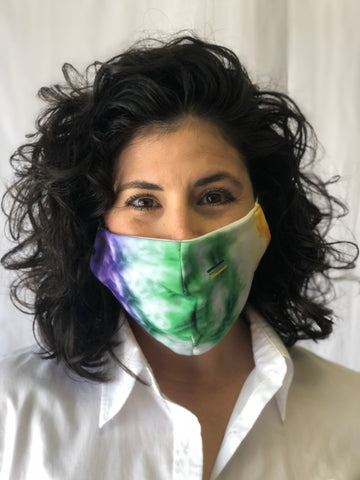 Masque facial dégradé Mardi Gras