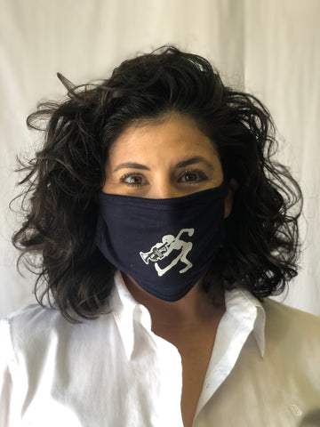 Mascarilla de trompeta con calavera