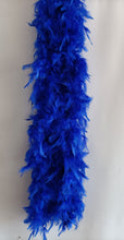 Royal Blue Solid Color Feather Boas
