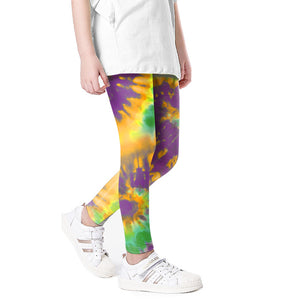 Spandex Leggings Youth - Tie Dye Swirls