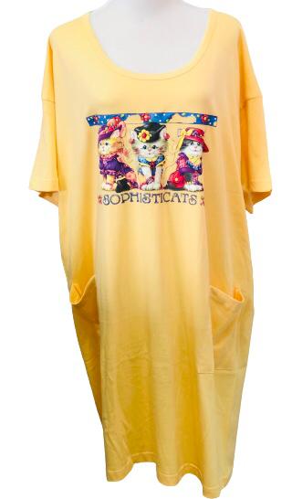 Sophisticats Cat Nightshirt