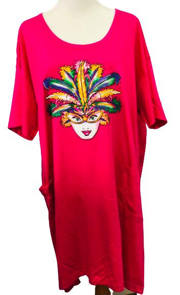 Chemise de nuit Mascarade