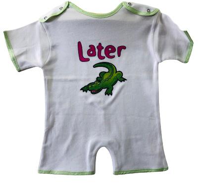 Later Gator Onesie