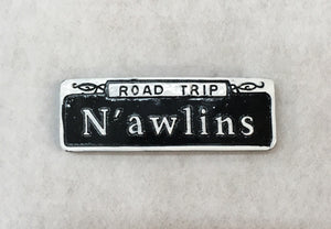 N'awlins Road Trip Street Sign Magnet