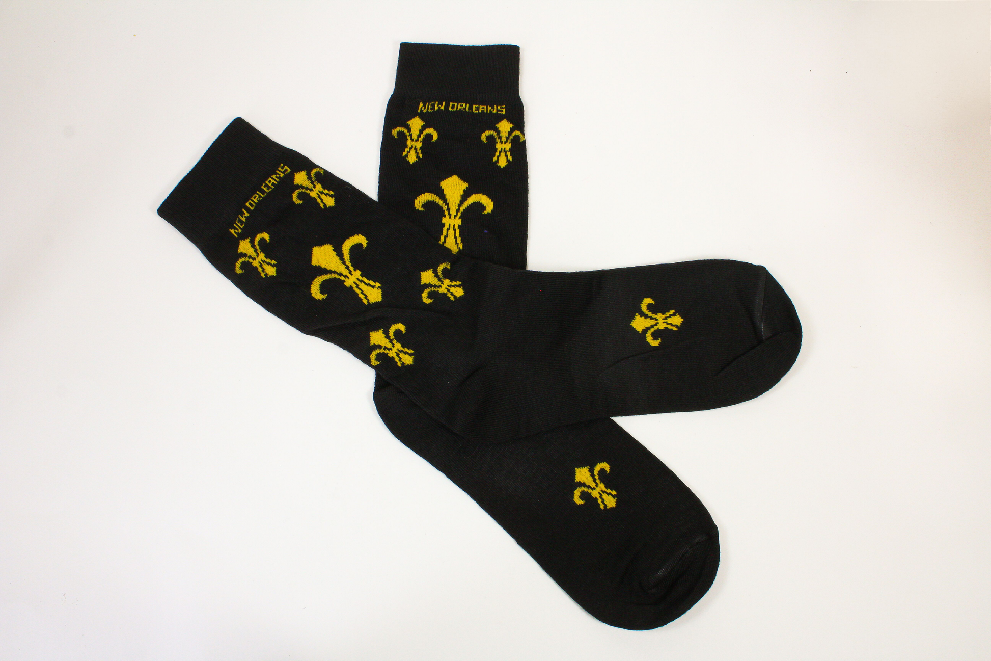 Fleur de Lis Socks