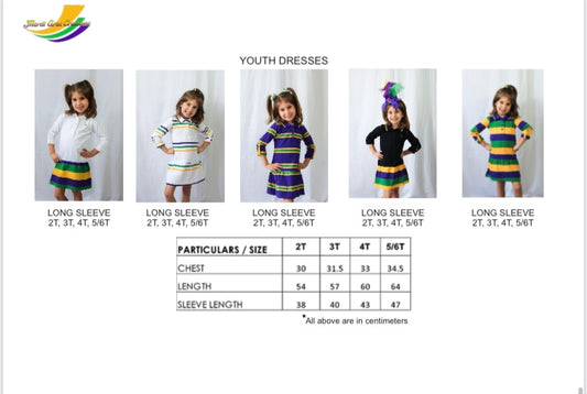 Purple Infinity Youth Dress